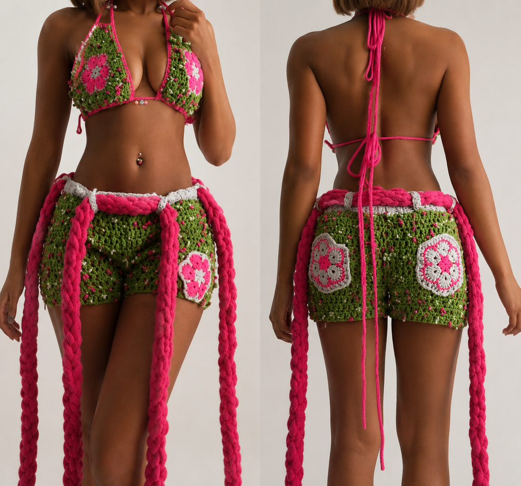 Pink Petal Fairy Set