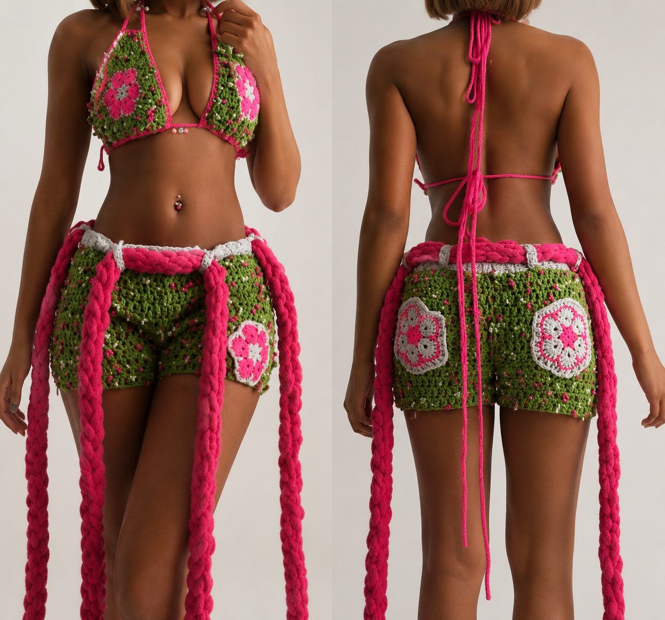 Pink Petal Fairy Set