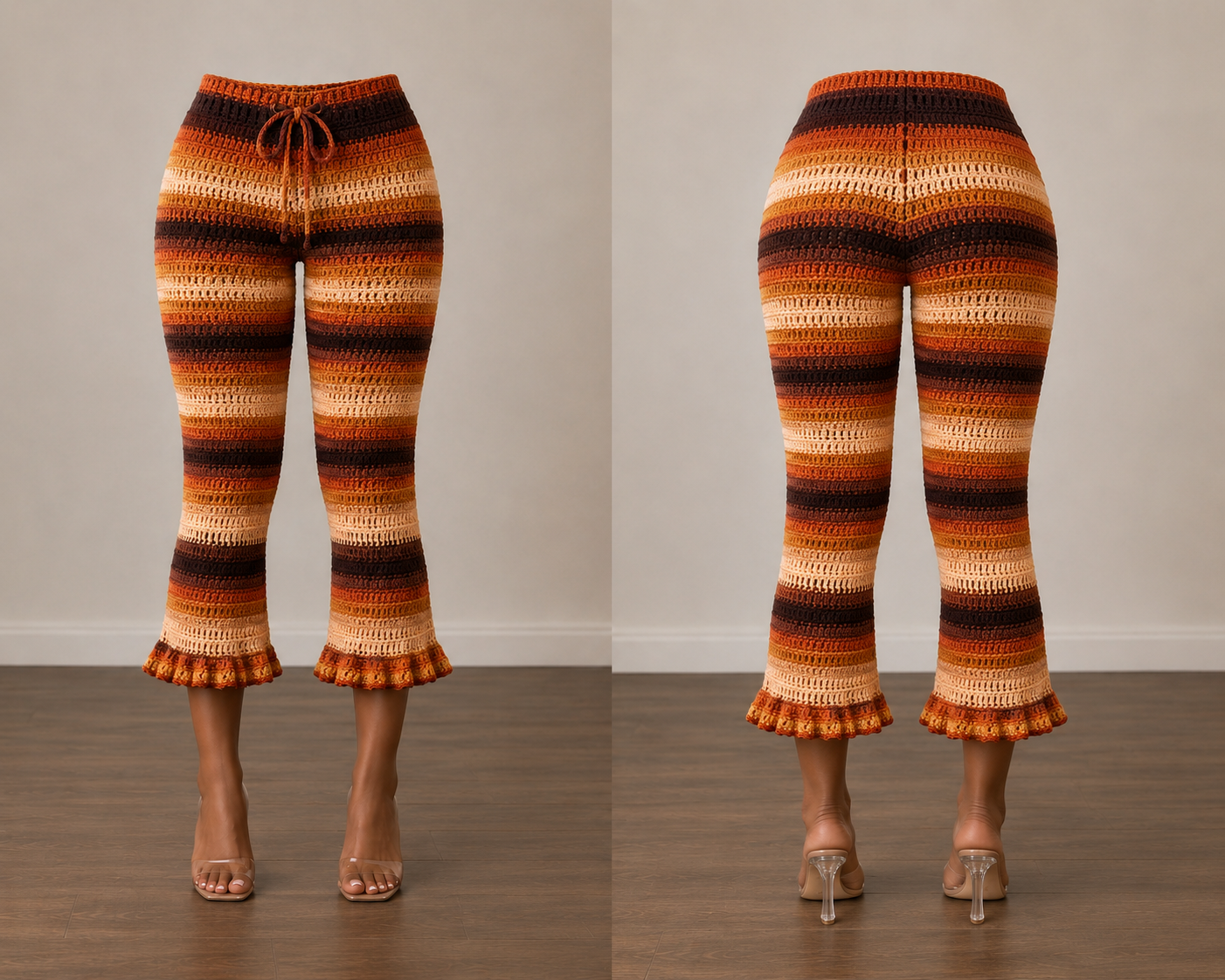 Cinnamon Swirl Capris